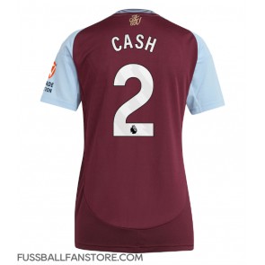 Aston Villa Matty Cash #2 Replik Heimtrikot Damen 2024-25 Kurzarm